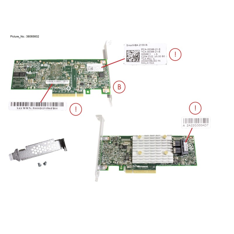 38065602 - PSAS CP 2100-8I FH LP FOR VSAN