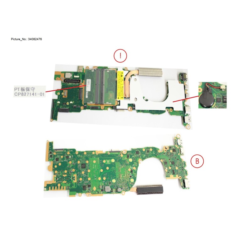 34082476 - MAINBOARD ASSY I5 1250P