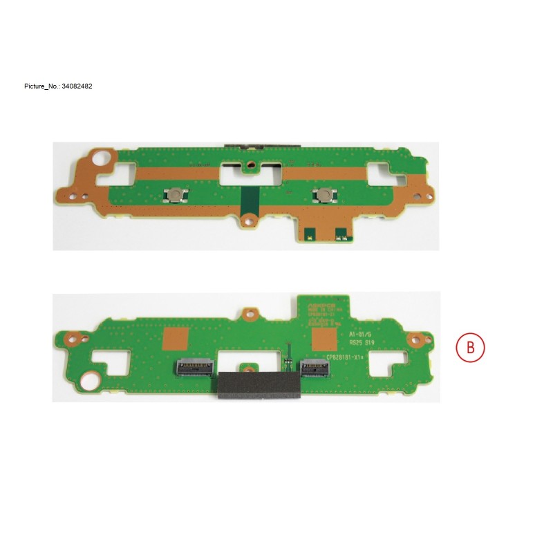 34082482 - SUB BOARD  TP BUTTONS