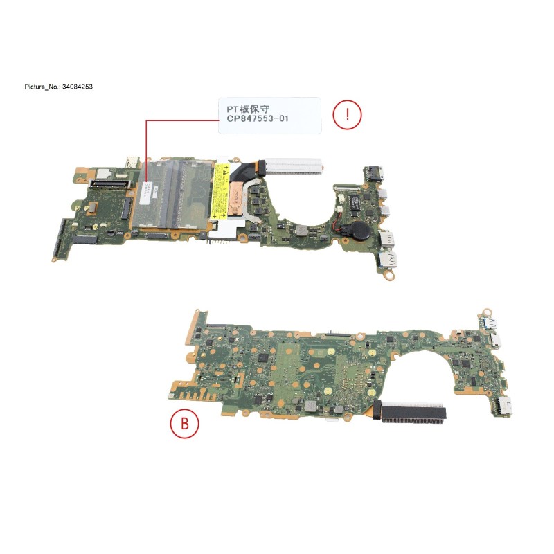 34084253 - MAINBOARD I3 1315U