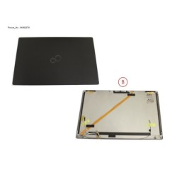 34082279 - LCD BACK COVER BLACK W HELLO W WLAN ANT.