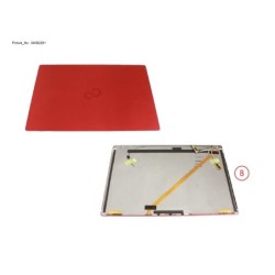 34082281 - LCD BACK COVER RED W  HELLO W  WLAN ANT.
