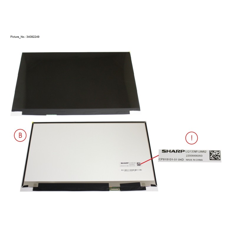 34082249 - LCD PANEL AG NON TOUCH (FHD)