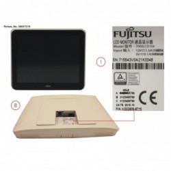 38047270 - D75P 15'' LCD P-CAP TOUCH WHITE
