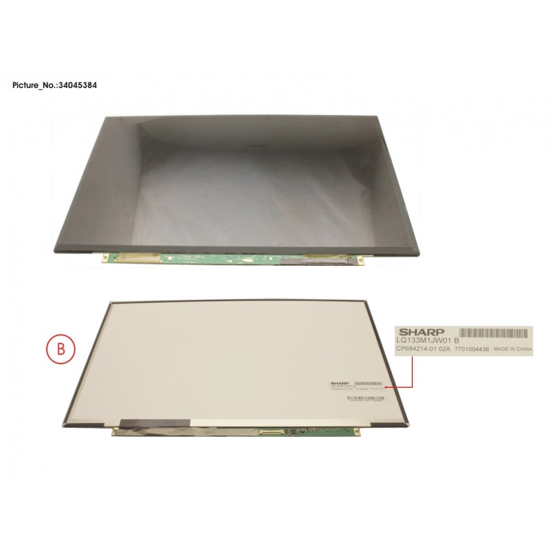 34045384 - LCD PANEL SRP, FOR WWAN (FHD,NON TOUCH)