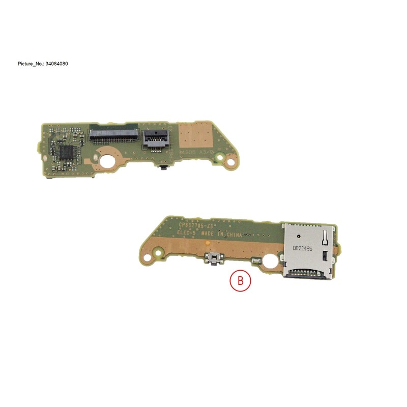 34084080 - SUB BOARD  SD CARD READER