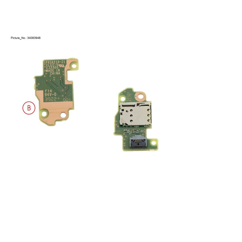 34083946 - SUB BOARD  SIM CARD