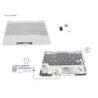 34083990 - UPPER ASSY INCL. KB NORDIC WHITE NORMAL