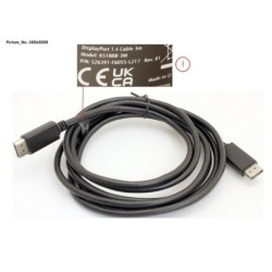 38065088 - DP TO DP 1.4 CABLE 3M