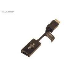 38048027 - DP1.2 TO HDMI 2.0 ADAPT UHD-FAEHIG 150MM