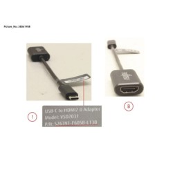 38061988 - USB-C TO HDMI2.0 ADAPTER