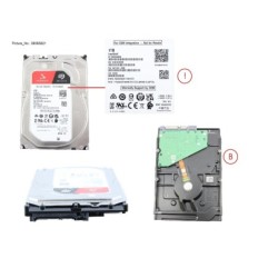 38065821 - HD SATA 6G 1TB 5.4K NO HOT PL 3.5  ECO