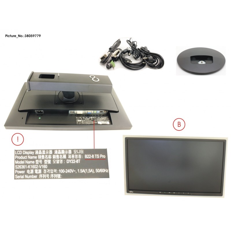 38059779 - DISPLAY B22-8 TS PRO /YVBE