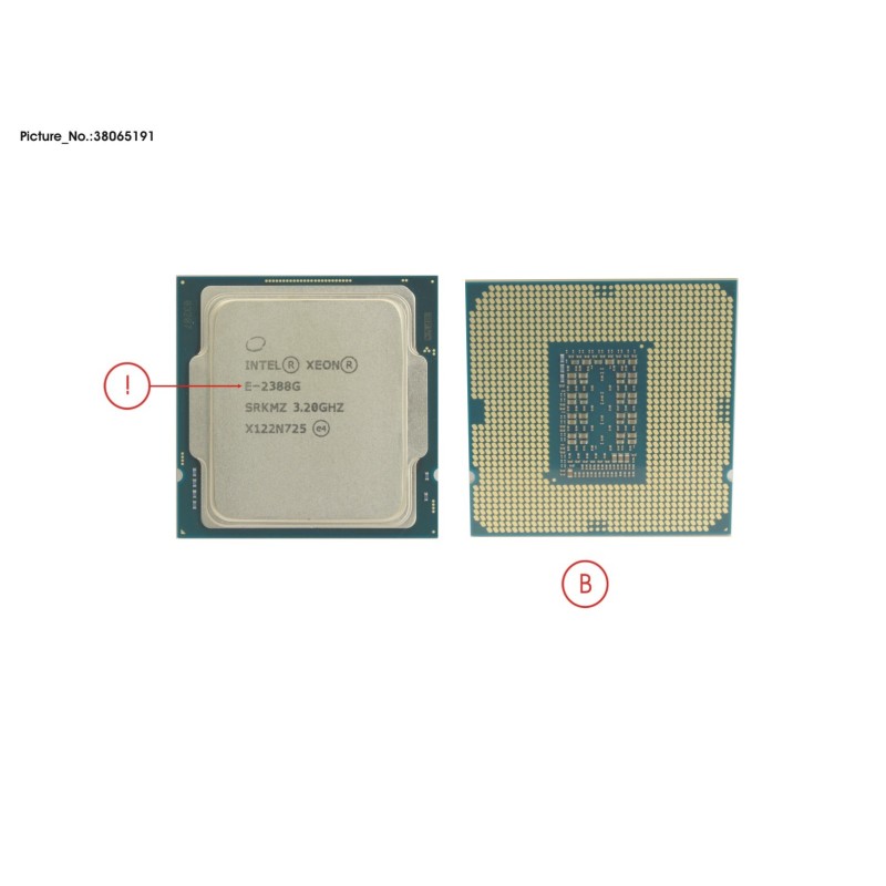 38065191 - CPU XEON E-2388G