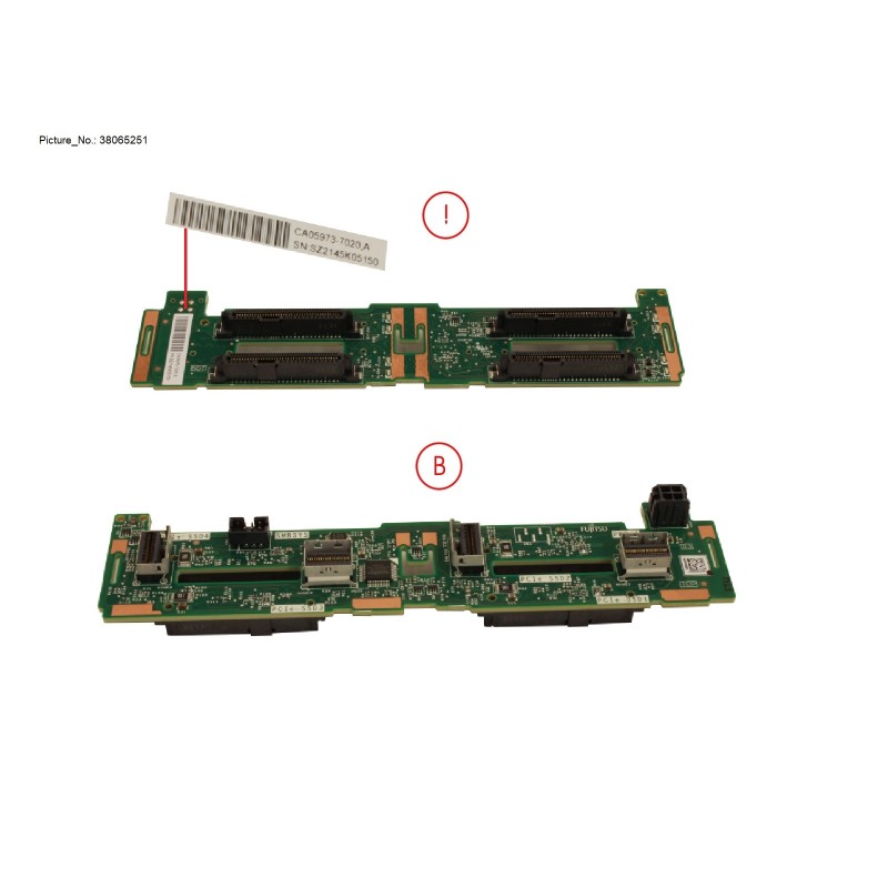 38065251 - 4X2.5 NVME PCIE GEN4