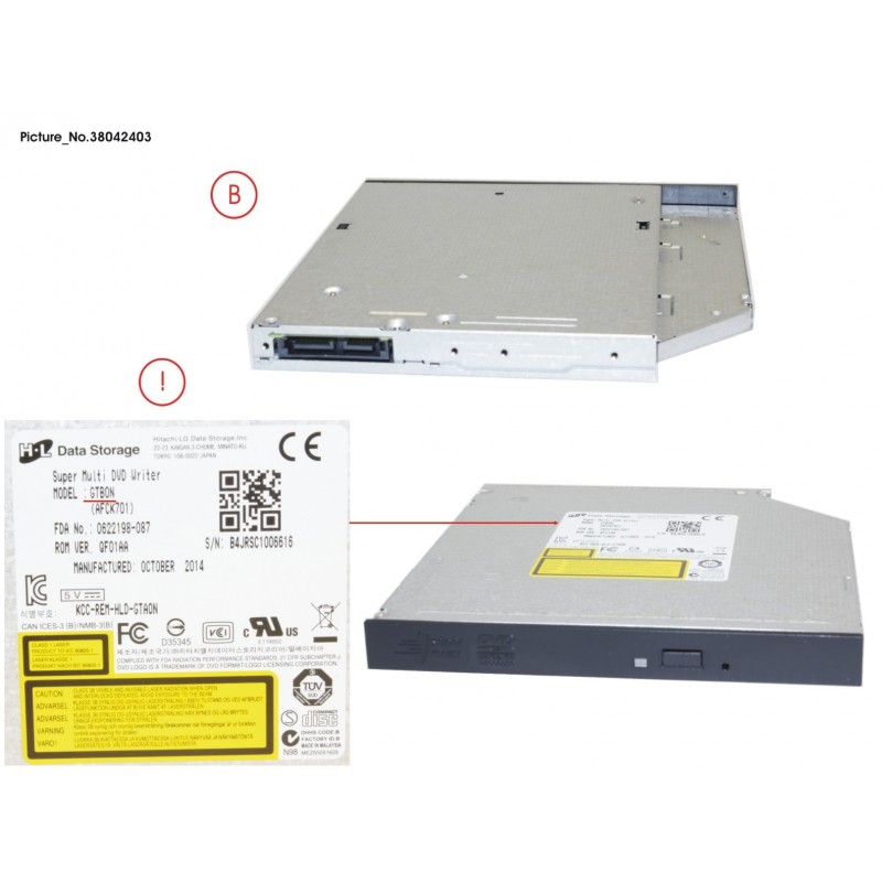 38042403 - SATA DVD SM SL