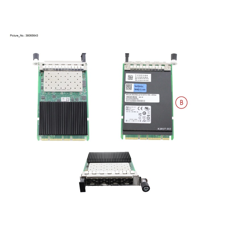 38065643 - PLAN EP E810-XXVDA4 4X 25G SFP28 OCPV3