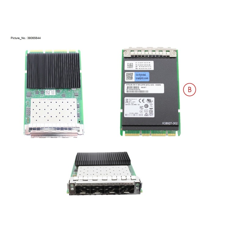 38065644 - PLAN EP E810-XXVDA4 4X 25G SFP28 OCPV3 I