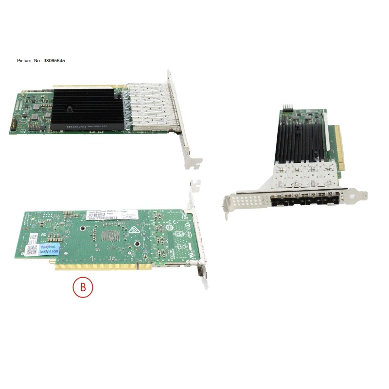 38065645 - PLAN EP E810-XXVDA4 4X 25G SFP28 PCIE