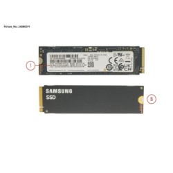 34080391 - SSD PCIE M.2 2280 1TB PM9A1 (SED)