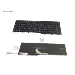 34082469 - KEYBOARD BLACK HEBREW WIN11