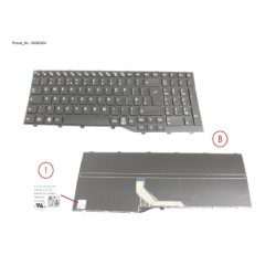 34082454 - KEYBOARD BLACK UK WIN11