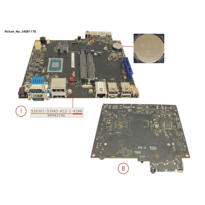 34081178 - MAINBOARD D3943A