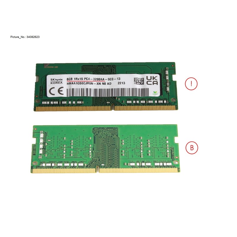 34082623 - MEMORY 8GB