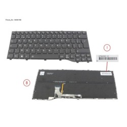 34084166 - KEYBOARD BLACK W  BL BELGIUM (NEW_FN)