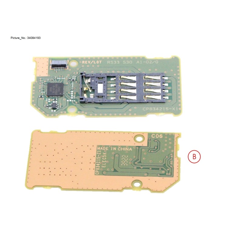 34084193 - SUB BOARD  SMARTCARD