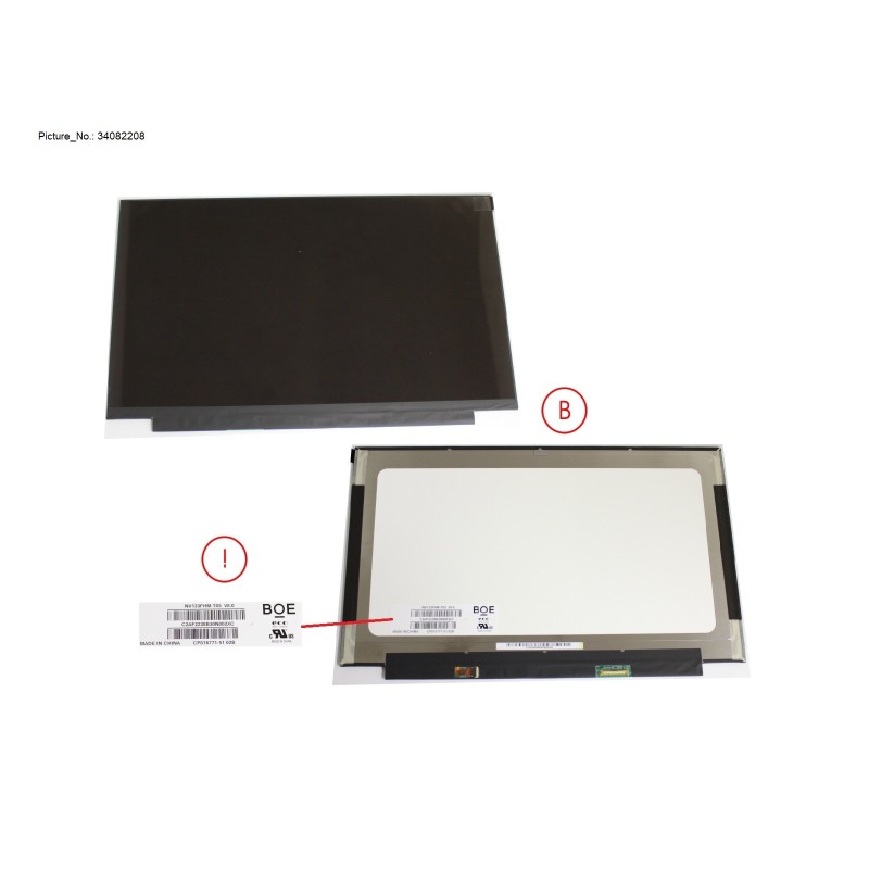 34082208 - LCD PANEL AG TOUCH (FHD)