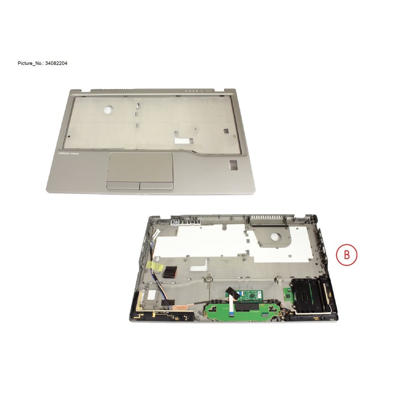 34082204 - UPPER ASSY W  SC  W  FINGERPRINT