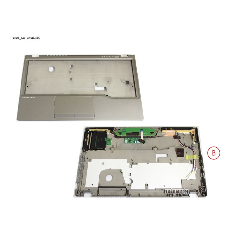 34082202 - UPPER ASSY W  SC  W O PV FP HOLE