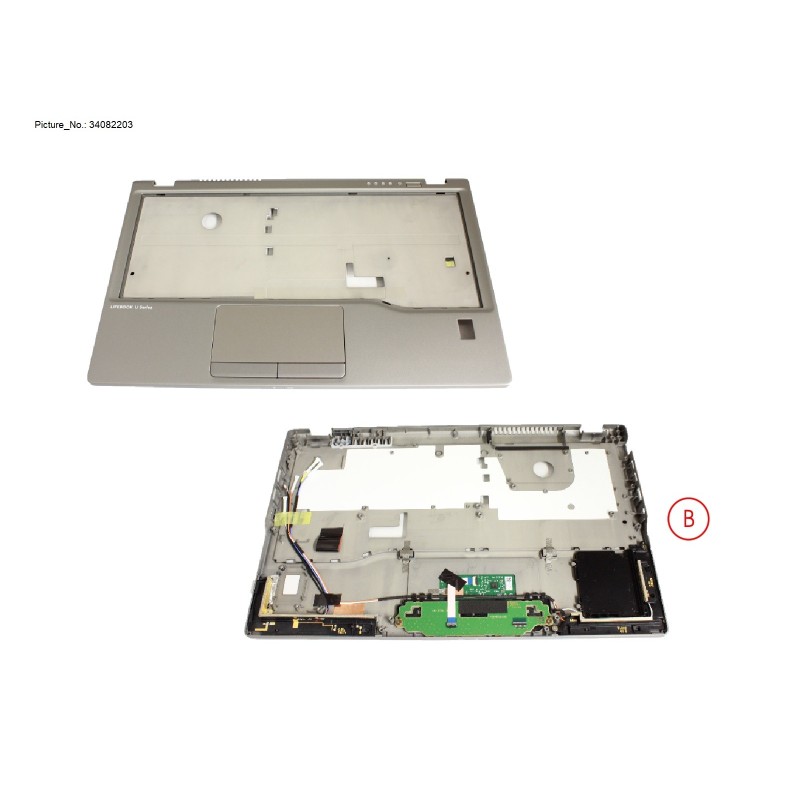 34082203 - UPPER ASSY W O SC  W  FINGERPRINT