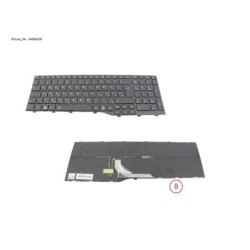 34084228 - KEYBOARD BLACK W  BL HUNGARY WIN10&11