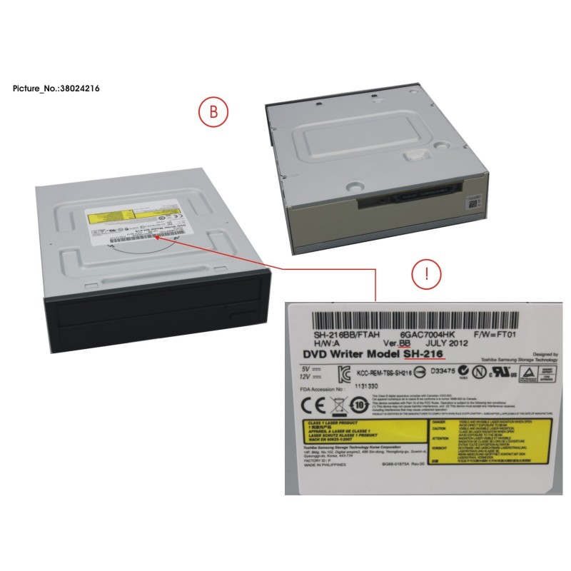 38024216 - SATA DVD SM HH