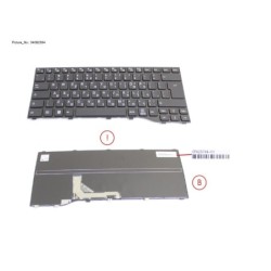 34082394 - KEYBOARD BLACK HEBREW WIN11