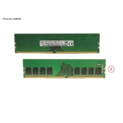 34080401 - MEMORY 16GB DDR4-3200 UNB