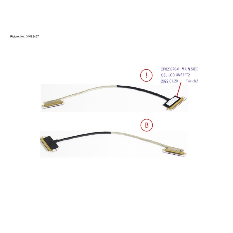 34082457 - CABLE  LCD FOR TOUCH (BOE PANEL)