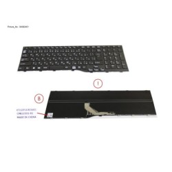 34082451 - KEYBOARD BLACK JAPAN WIN11