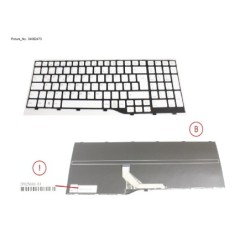 34082473 - KEYBOARD WHITE GERMAN WIN11