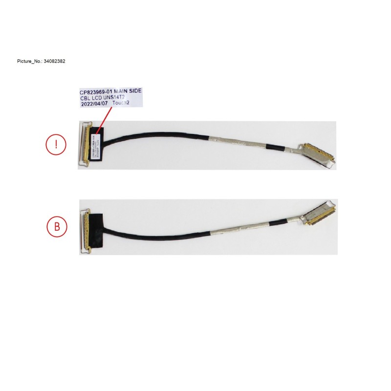 34082382 - CABLE  LCD FOR TOUCH