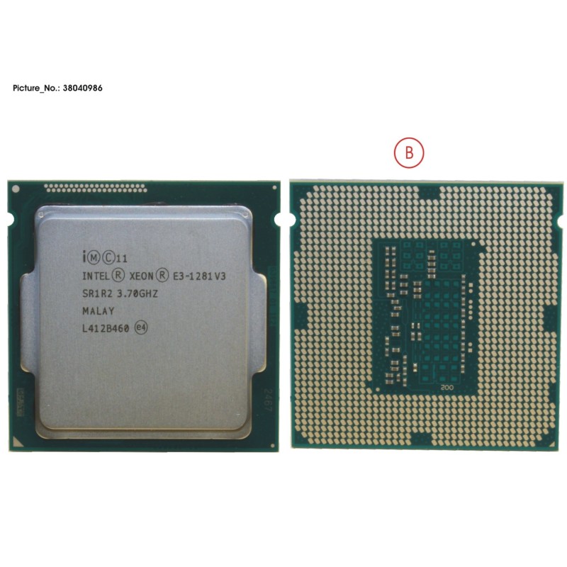 38040986 - CPU XEON E3-1281V3 3.7GHZ 82W