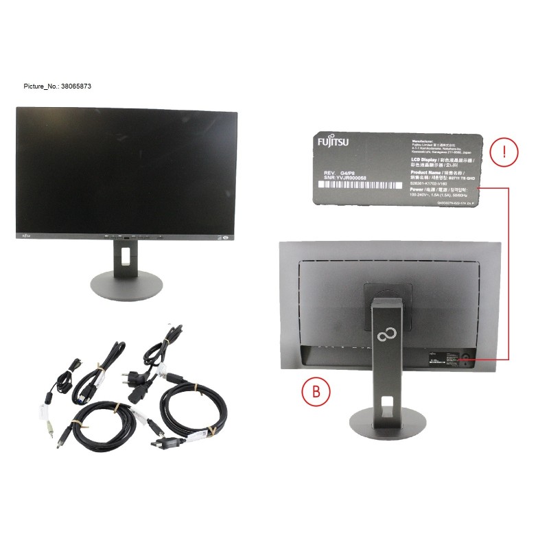 38065873 - DISPLAY DY B27-11 TS QHD  YVJR