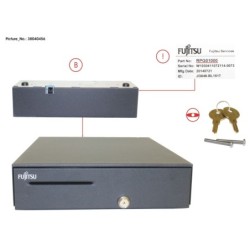 34030180 - APG CASHDRAWER + INSERT- EU/GBP BLACK