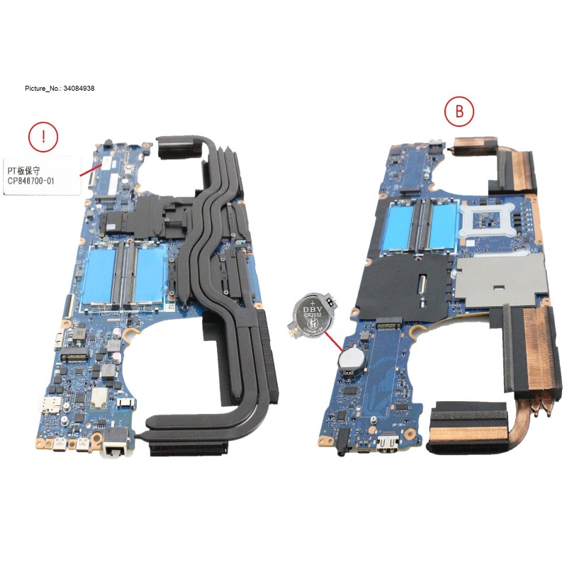 34084938 - MAINBOARD, I9  RTX 3500 ADA