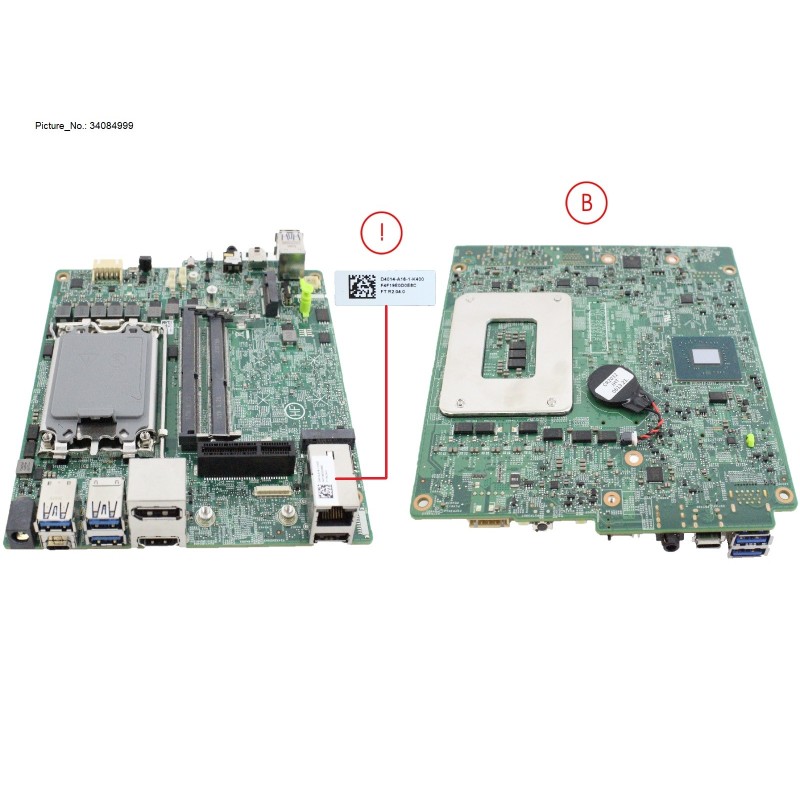 34084999 - MAINBOARD D4014-A101 ADL AND RPL CPUS