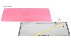 34085012 - LCD BACK COVER RD W/HELLO W/WLAN W/TOUCH