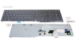 34085120 - KEYBOARD BLACK W/ TS SWEDEN/FINLAND