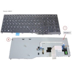 34085121 - KEYBOARD BLACK W/ TS NORWAY